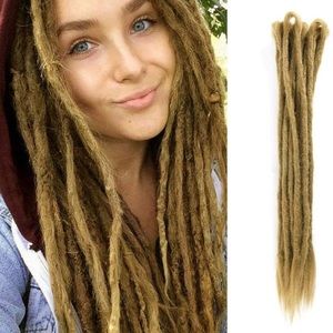 Synthetic Dread Extensions Light Brown Brand New